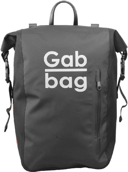 Gabbag Waterdichte Enkele Fietstas - 25 Liter - Zwart 3 Gabbag Waterdichte Enkele Fietstas - 25 Liter - Zwart