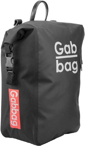 Gabbag Waterdichte Enkele Fietstas - 25 Liter - Zwart 8 Gabbag Waterdichte Enkele Fietstas - 25 Liter - Zwart - Afbeelding 6