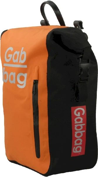Gabbag Waterdichte Enkele Fietstas 25 Liter - Oranje 4 Gabbag Waterdichte Enkele Fietstas 25 Liter - Oranje - Afbeelding 2