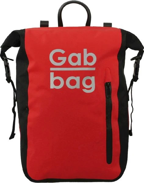 Gabbag Waterdichte Enkele Fietstas 25 Liter - Rood 3 Gabbag Waterdichte Enkele Fietstas 25 Liter - Rood