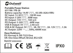 Outwell Akira 600 Power Station Draagbare Lithiumaccu 11 Outwell Akira 600 Power Station Draagbare Lithiumaccu -Online Camping Winkel 1069 1900 ce4a61b9 65c9 4b89 83ec e47ef4f1cad0 1280x960