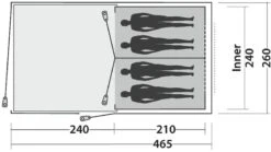 Easy Camp Galaxy 400 Steel Blue Tunneltent - 4 Personen 11 Easy Camp Galaxy 400 Steel Blue Tunneltent - 4 Personen -Online Camping Winkel 1179 1900 e5f08167 cd39 48bb 9924 b67496b9e714 1280x960