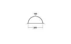 Easy Camp Comet 200 Koepeltent - 2 Personen -Online Camping Winkel 120338 comet 200 drawing other4