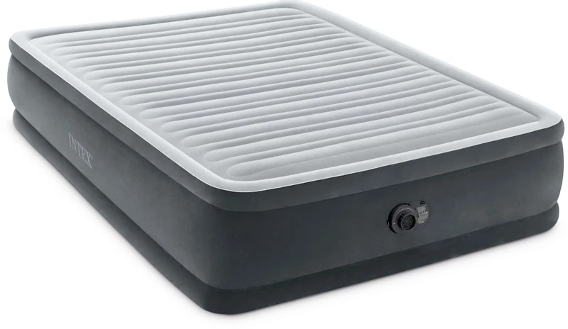 Intex Comfort Plush Hoog Luchtbed - Queensize - Ingebouwde Elektrische Pomp 3 Intex Comfort Plush Hoog Luchtbed - Queensize - Ingebouwde Elektrische Pomp