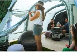 Vango Lismore Air 600XL Opblaasbare Tunneltent - 5 Persoons - Groen -Online Camping Winkel 1900 1783 lismore air 600xl package 8