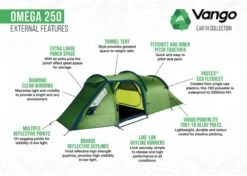 Vango Omega 250 Tunneltent - 2 Persoons - Groen -Online Camping Winkel 1900 1783 omega 250 7