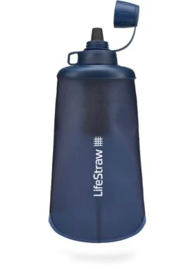 Lifestraw Peak Opvouwbare Waterfilter Fles - 650 Ml - Blauw -Online Camping Winkel 1900 1900 00104066 03