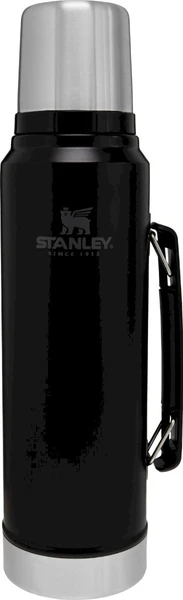 Stanley The Legendary Classic Thermosfles - 1 Liter - Mat Zwart