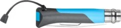 Opinel N°08 Outdoor Zakmes - Blauw -Online Camping Winkel 3123840015762 opinel outdoor 8 blauw achterkant ingeklapt resultaat