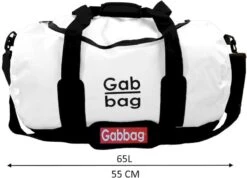 Gabbag Travel M 65L Waterdichte Tas - Wit -Online Camping Winkel 4 0jgr410 000 resultaat