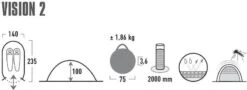 High Peak Vision 2 Pop-up Tent - 2 Persoons - Groen 17 High Peak Vision 2 Pop-up Tent - 2 Persoons - Groen -Online Camping Winkel 440 1200 4001690101080.pt01 1