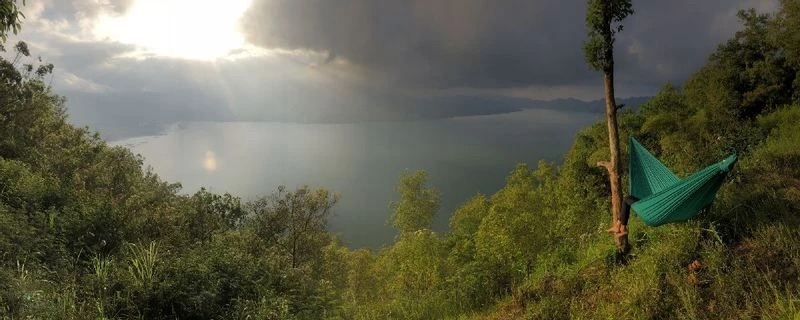 Ticket To The Moon Hangmat 1 Persoons Lightest - Forest Green 5 Ticket To The Moon Hangmat 1 Persoons Lightest - Forest Green - Afbeelding 3