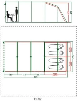 Coleman Meadowood 4L Tunneltent - 4 Persoons -Online Camping Winkel 614 1200 meadowood 4l 5 1