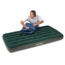 Intex Prestige Downy Luchtbed - Eenpersoons - Inclusief Batterijpomp -Online Camping Winkel 66967 03