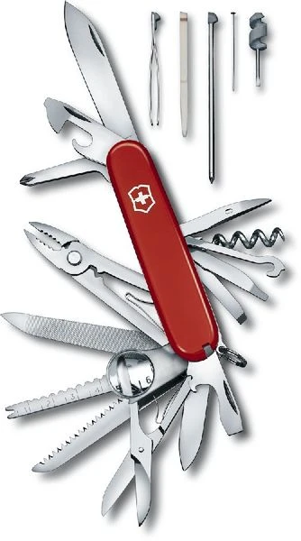 Victorinox Swiss Champ Zakmes - Rood 4 Victorinox Swiss Champ Zakmes - Rood - Afbeelding 2