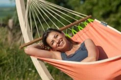 La Siesta Fruta 1 Persoons Hangmat - Mango -Online Camping Winkel 797 1200 frr11 5 fruta mango weather resistant single spreader bar hammock image 05