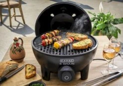 CADAC E-Braai Elektrische Barbecue - Zwart -Online Camping Winkel 842 1200 e braai food 2