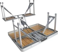 Bo-Camp 136 X 85 Inklapbare Picknicktafel - Bamboe 24 Bo-Camp 136 X 85 Inklapbare Picknicktafel - Bamboe -Online Camping Winkel 900 1350 1404800 06