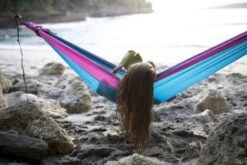 Ticket To The Moon Hangmat 2 Persoons Original Double - Pink/Aqua -Online Camping Winkel 900 1350 20190608 a28i2103