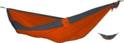 Ticket To The Moon Hangmat 2 Persoons Original Double - Orange/Dark Grey -Online Camping Winkel 900 2460 tmd3503