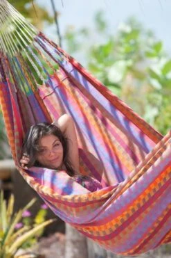 La Siesta Carolina 2 Persoons Hangmat - Flowers -Online Camping Winkel 900 598 cah16 2 carolina flowers cotton double classic hammock image 05