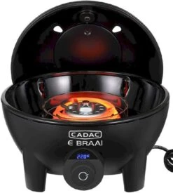 CADAC E-Braai Elektrische Barbecue - Zwart -Online Camping Winkel 900 764 5840 20 04 e braai 40 16