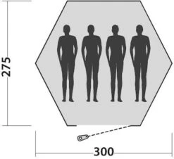 Easy Camp Bolide 400 Tipitent - 4 Personen -Online Camping Winkel 900 983 plattegrond bolide 2