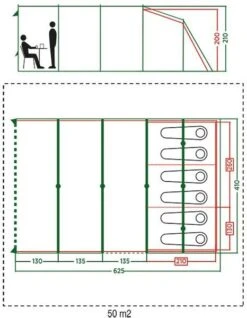 Coleman Vail Long Tunneltent - 6 Persoons 9 Coleman Vail Long Tunneltent - 6 Persoons -Online Camping Winkel 972 1900 coleman vail long tunneltent 6 persoons 2
