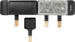 Bestron Raclette/Steengrill - 4 Personen 17 Bestron Raclette/Steengrill - 4 Personen -Online Camping Winkel bestron raclettesteengrill 4 personen 12