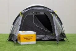 Kampa Brighton Grey 3 Tunneltent - 3 Persoons -Online Camping Winkel brightongrey3 3