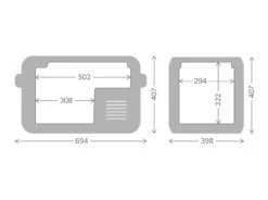 Dometic CFX3 35 Compressor Koelbox - 32 Liter 28 Dometic CFX3 35 Compressor Koelbox - 32 Liter -Online Camping Winkel cfx3 35