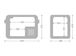 Dometic CFX3 45 Compressor Koelbox - 40 Liter -Online Camping Winkel cfx3 45