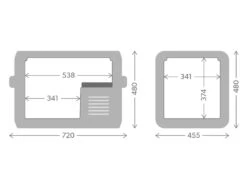 Dometic CFX3 55IM Compressor Koelbox - 53 Liter 26 Dometic CFX3 55IM Compressor Koelbox - 53 Liter -Online Camping Winkel cfx3 55im