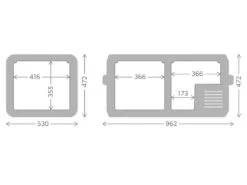 Dometic CFX3 95DZ Compressor Koelbox - 93 Liter 8 Dometic CFX3 95DZ Compressor Koelbox - 93 Liter -Online Camping Winkel cfx3 95