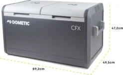 Dometic CFX3 75DZ Compressor Koelbox - 74 Liter -Online Camping Winkel dometic cfx3 75dz compressor koelbox 65 liter 1