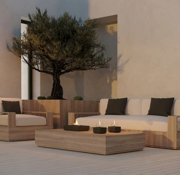 Tenderflame Erica 12 Tafelhaard - Roest 4 Tenderflame Erica 12 Tafelhaard - Roest - Afbeelding 2