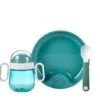 Mepal Mio Babyserviesset - 3-delig - Turquoise 1 Mepal Mio Babyserviesset - 3-delig - Turquoise -Online Camping Winkel mepal mio kleineset 3