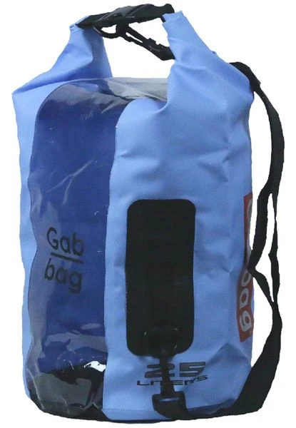 Gabbag Dry 25L Waterdichte Tas - Blauw 5 Gabbag Dry 25L Waterdichte Tas - Blauw - Afbeelding 3