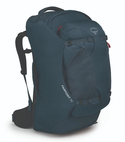 Osprey Farpoint Backpack - 70 Liter - Donkerblauw 2 Osprey Farpoint Backpack - 70 Liter - Donkerblauw