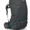 Osprey Renn Backpack - 65 Liter - Donkergrijs -Online Camping Winkel osprey renn 65 grijs 3