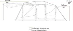Zempire Aero TL Pro Opblaasbare Tent - 5 Persoons -Online Camping Winkel zempire aero tl pro opblaasbare tent 7